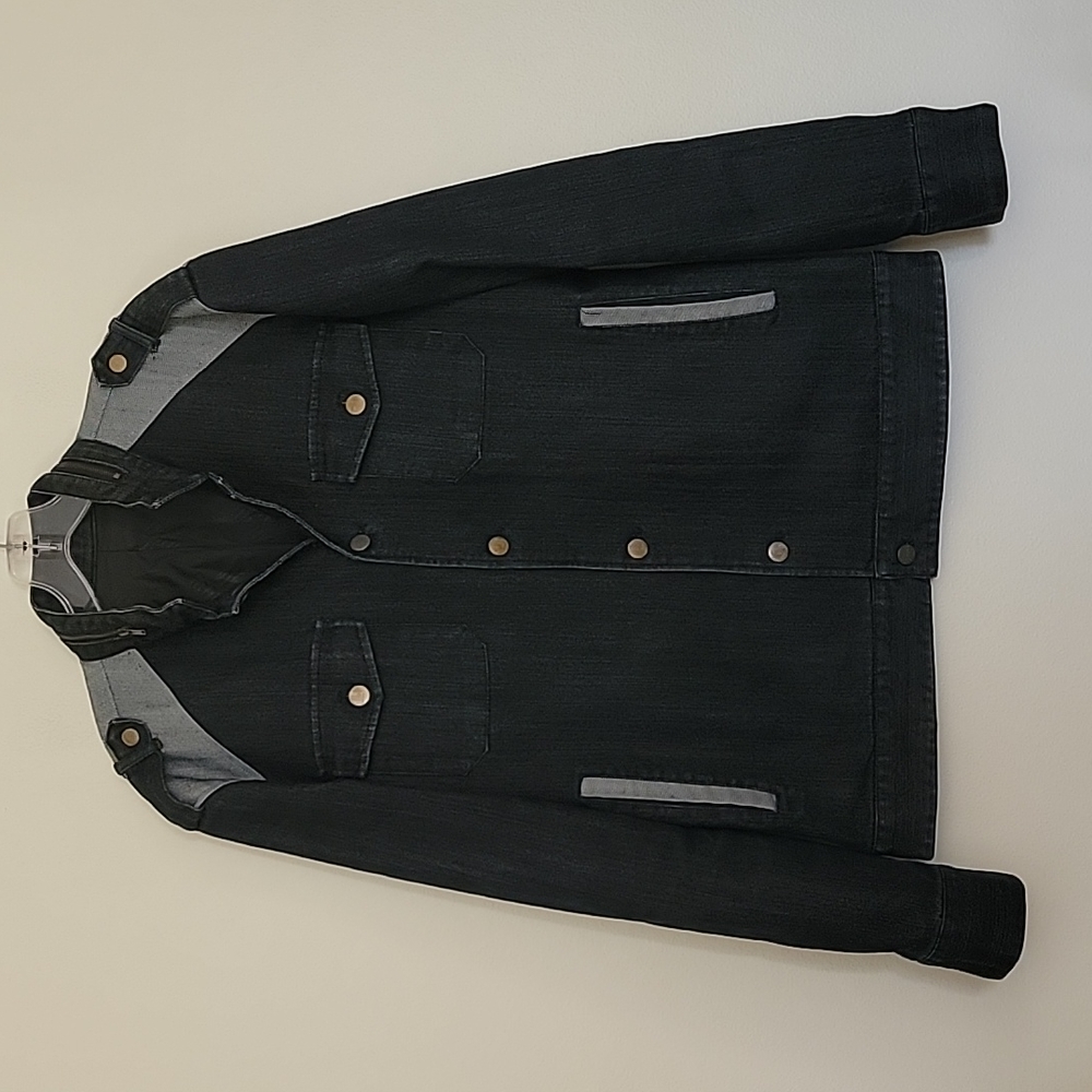 Blue Denim Jean Jacket By Big Elephant S